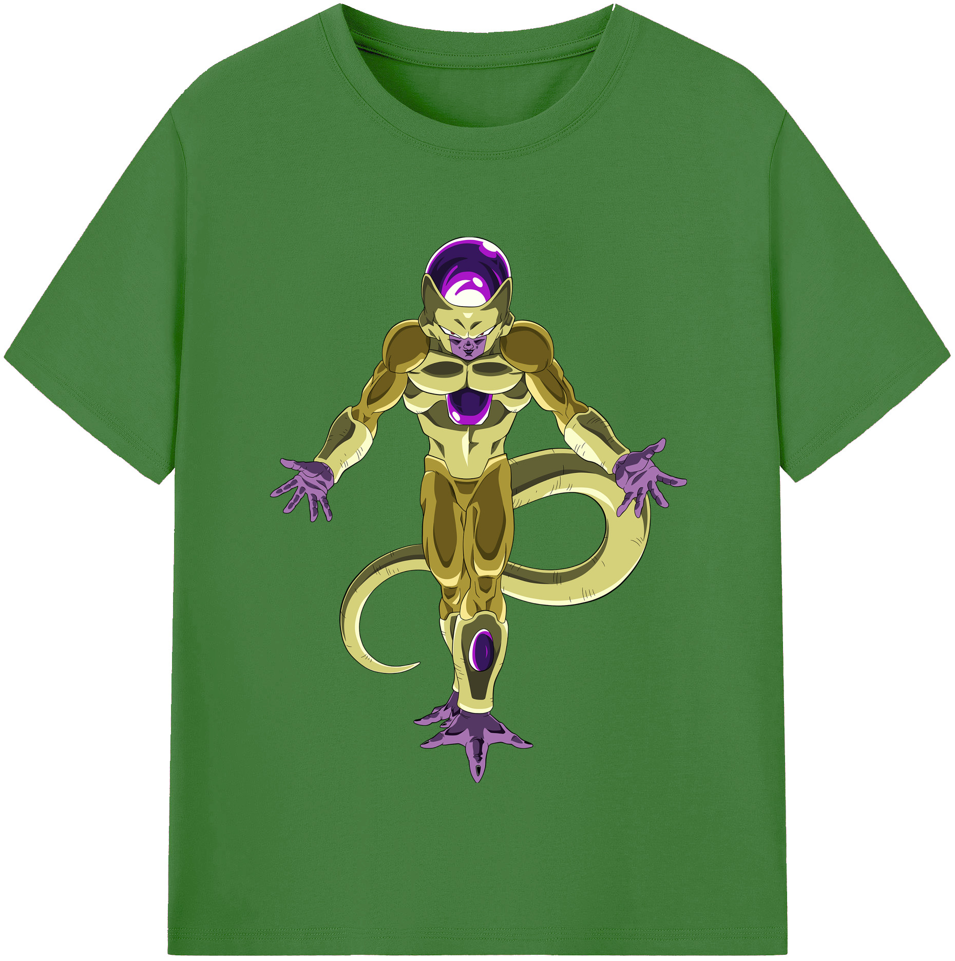 （画像用） ドラゴンボール フリーザ DRAGON BALL Frieza レディースカジュアルプリントTシャツ（綿100％）